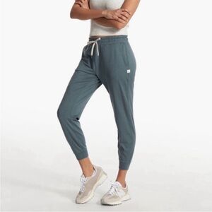 Vuori Performance Jogger in Sage Green. Loungewear / active / outdoor